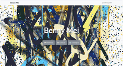 Desktop Screenshot of bennymei.com